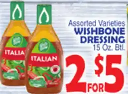 Bravo Supermarkets WISHBONE DRESSING offer
