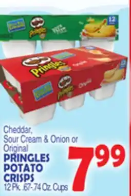 Bravo Supermarkets PRINGLES POTATO CRISPS offer