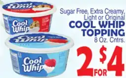 Bravo Supermarkets COOL WHIP TOPPING offer