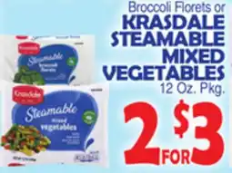 Bravo Supermarkets KRASDALE STEAMABLE MIXED VEGETABLES offer