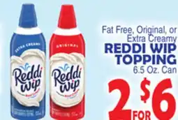 Bravo Supermarkets REDDI WIP TOPPING offer