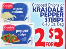Bravo Supermarkets KRASDALE PEPPER STRIPS offer
