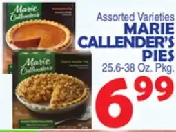 Bravo Supermarkets MARIE CALLENDER'S PIES offer