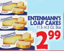 Bravo Supermarkets ENTENMANN'S LOAF CAKES offer