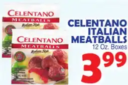 Bravo Supermarkets CELENTANO ITALIAN MEATBALLS offer