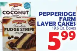 Bravo Supermarkets PEPPERIDGE FARM LAYER CAKES offer