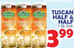 Bravo Supermarkets TUSCAN HALF & HALF offer