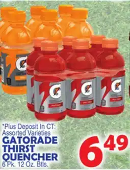 Bravo Supermarkets GATORADE THIRST QUENCHER offer
