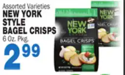 Bravo Supermarkets NEW YORK STYLE BAGEL CRISPS offer