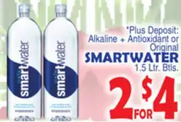 Bravo Supermarkets SMARTWATER offer