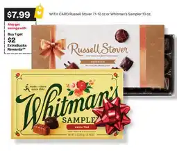 CVS Russell Stover 7.1-12 oz or Whitman's Sampler 10 oz offer