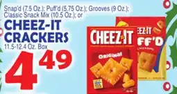 Bravo Supermarkets CHEEZ-IT CRACKERS offer