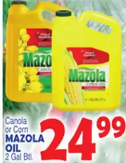 Bravo Supermarkets MAZOLA OIL offer
