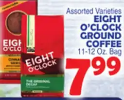 Bravo Supermarkets EIGHT O'CLOCK GROUND COFFEE offer