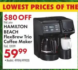 Boscov's HAMILTON BEACH FlexBrew Trio Coffee Maker offer