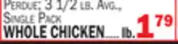 Bravo Supermarkets WHOLE CHICKEN offer