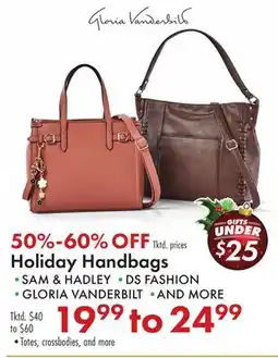 Boscov's Holiday Handbags offer