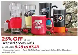 Boscov's Licensed Sports Gifts offer