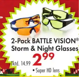 Boscov's 2-Pack BATTLE VISION Storm & Night Glasses offer
