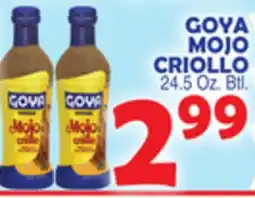 Bravo Supermarkets GOYA MOJO CRIOLLO offer