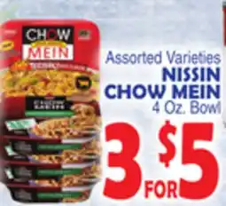 Bravo Supermarkets NISSIN CHOW MEIN offer
