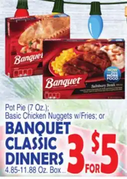 Bravo Supermarkets BANQUET CLASSIC DINNERS offer