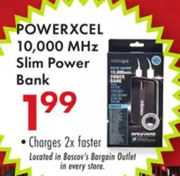Boscov's POWERXCEL 10, 000 MHz Slim Power Bank offer