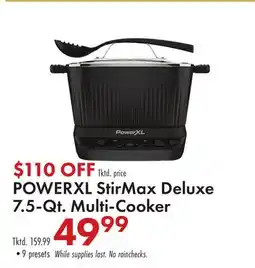 Boscov's POWERXL StirMax Deluxe 7.5-Qt. Multi-Cooker offer