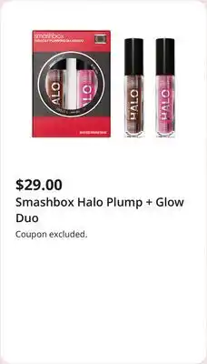 JC Penney Smashbox Halo Plump + Glow Duo offer