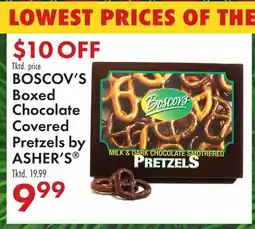 Boscov's BOSCOV'S Boxed Chocolate Covered Pretzels by ASHER'S offer
