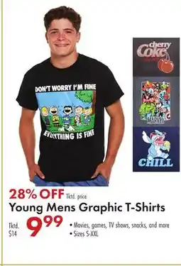 Boscov's Young Mens Graphic T-Shirts offer