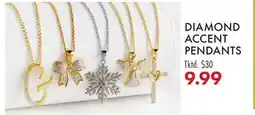 Boscov's DIAMOND ACCENT PENDANTS offer
