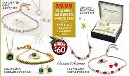 Boscov's GIANNI ARGENTO 4-PIECE SETS offer