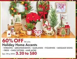 Boscov's Holiday Home Accents offer