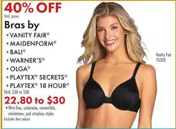 Boscov's Bras by offer