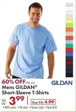 Boscov's Mens GILDAN Short-Sleeve T-Shirts offer