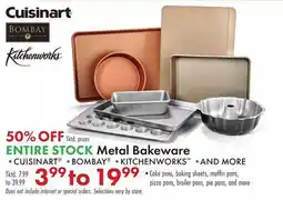 Boscov's ENTIRE STOCK Metal Bakeware offer