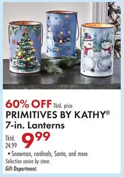 Boscov's PRIMITIVES BY KATHY 7-in. Lanterns offer