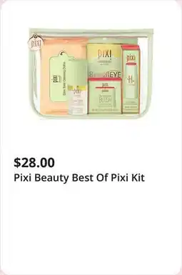 JC Penney Pixi Beauty Best Of Pixi Kit offer