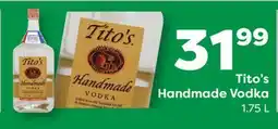 Weis Markets Tito's Handmade Vodka offer