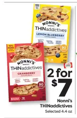 Weis Markets Nonni's THINaddictives offer