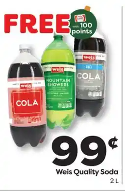 Weis Markets Weis Quality Soda offer
