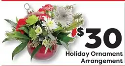 Weis Markets Holiday Ornament Arrangement offer