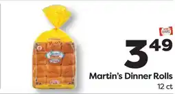 Weis Markets Martin's Dinner Rolls offer