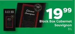 Weis Markets Black Box Cabernet Sauvignon offer