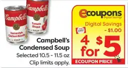 Weis Markets Campbell's Condensed Soup offer