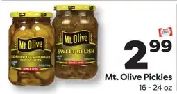 Weis Markets Mt. Olive Pickles offer