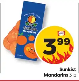 Weis Markets Sunkist Mandarins offer