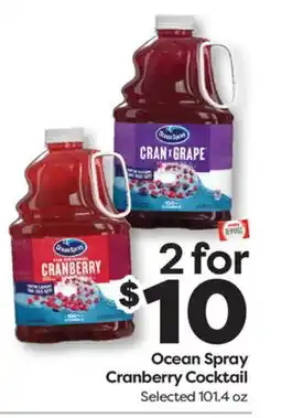 Weis Markets Ocean Spray Cranberry Cocktail offer