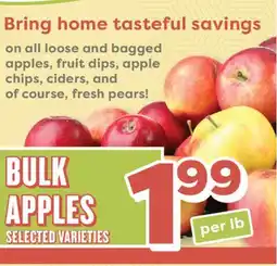 Weis Markets BULK APPLES offer
